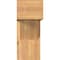Ekena Millwork Traditional Block Smooth Bracket w/ Offset Brace, Western Red Cedar, 7 1/2"W x 18"D x 18"H BKT0806X18X18TRA05SWR - alternate 3